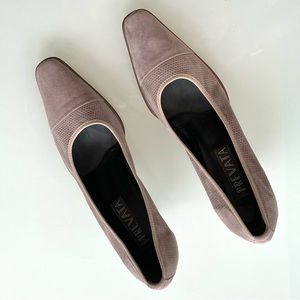 Prevata leather pumps